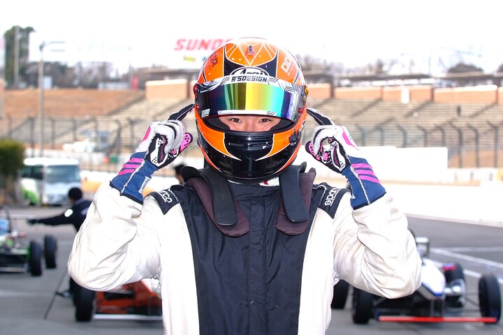 優勝した吉田馨（TAKE FIRST kks2）