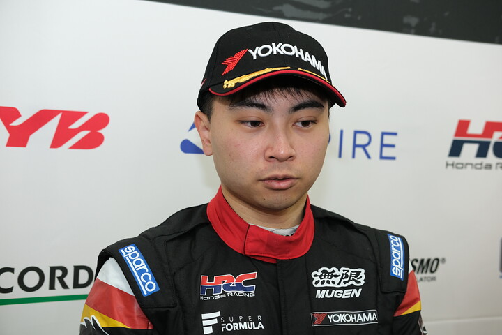 予選2位の岩佐歩夢（TEAM MUGEN）