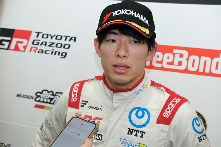予選3位の太田格之進（DOCOMO TEAM DANDELION RACING）