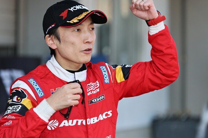 ポールポジションを獲得した野尻智紀（TEAM MUGEN）