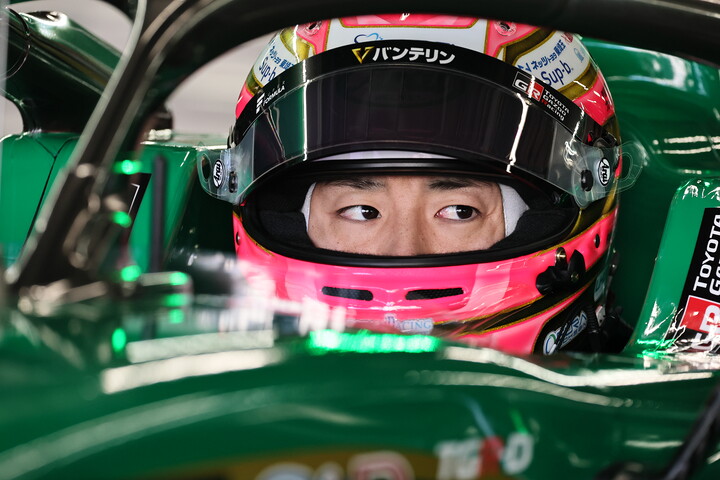 予選4位の坪井翔（VANTELIN TEAM TOMʼS）