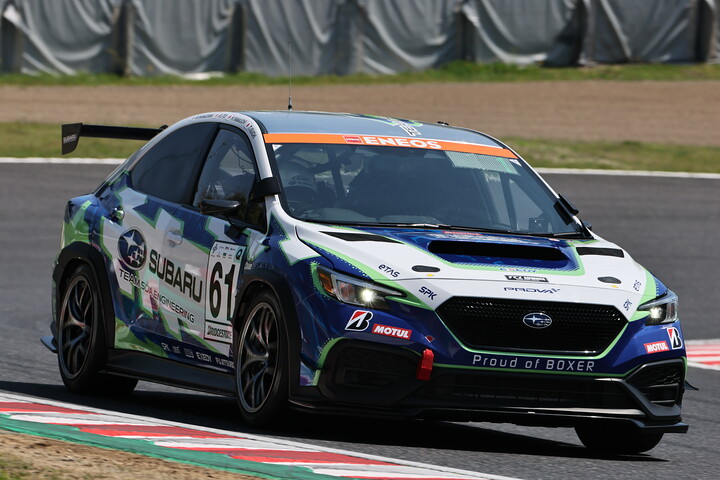 ST-QクラストップタイムはSUBARU High Performance X Future Concept（伊藤和広／山内英輝／井口卓人／花沢雅史）