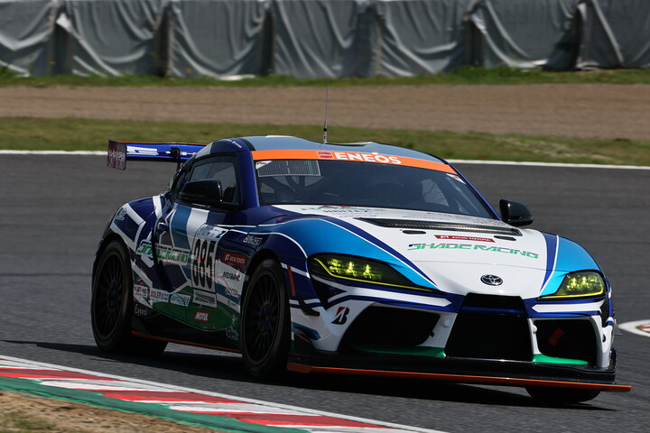 ST-ZクラストップタイムはシェイドレーシングGR Supra GT4 EVO2（HIRO HAYASHI／平中克幸／国本雄資／佐野雄城）