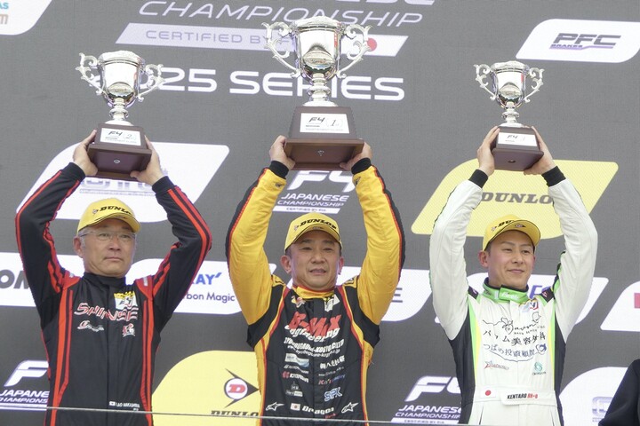 インデペンデントカップの表彰式