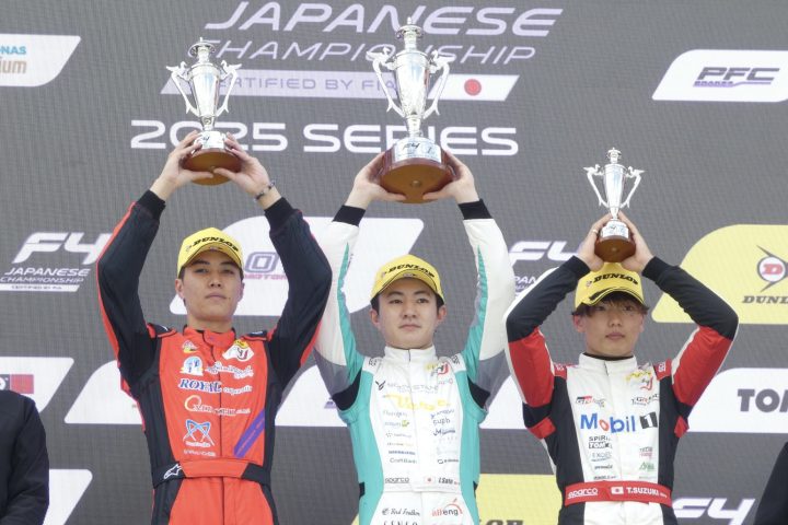 チャンピオンクラスの表彰式