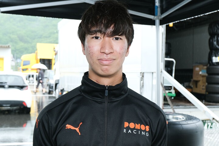 第1戦レース1、2予選3位、レース3予選3位の大宮賢人（PONOS RACING）