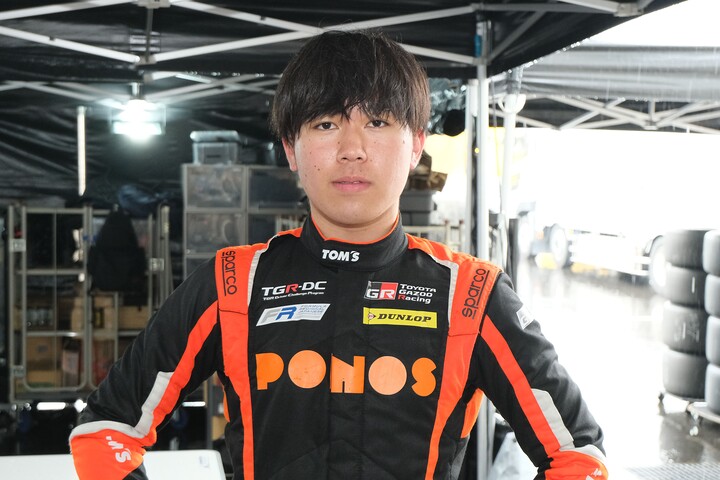 第1戦レース1予選4位、レース2予選2位、レース3予選5位の梅垣清（TOM'S FORMULA）