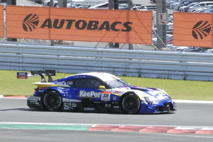 公式練習: GT500クラス3位はKeePer CERUMO GR Supra（石浦宏明／大湯都史樹）