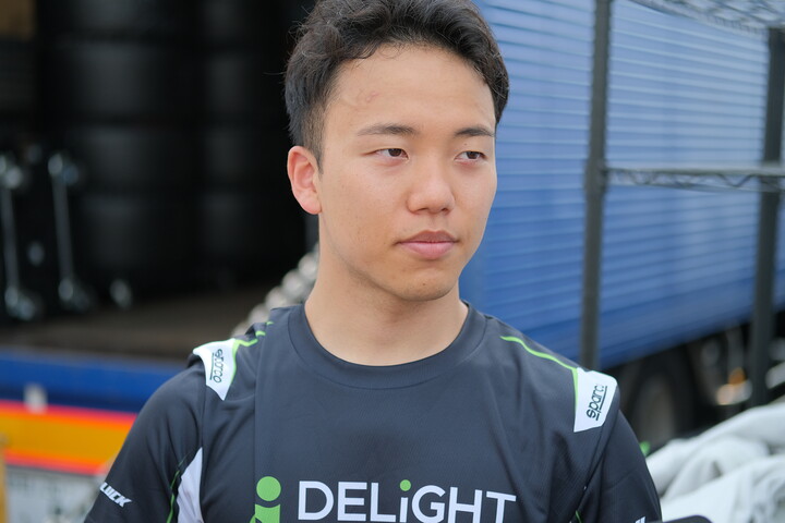 第7戦予選3位、第8戦予選2位の三井優介（DELiGHTWORKS RACING）