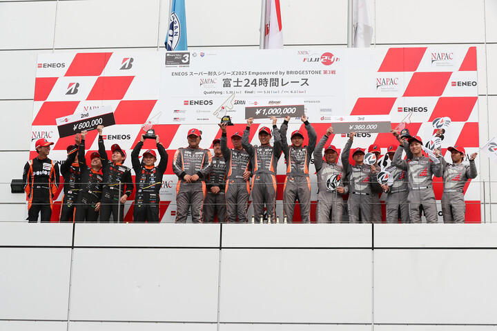 ST-5Rクラスの表彰式