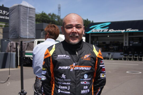 決勝5位の舩井俊仁（ファーストガレージFG108）