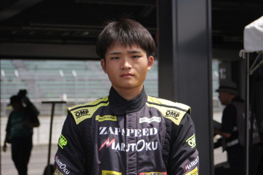 予選5位の松原将也(ZAP MARUTOKU 10V ED)