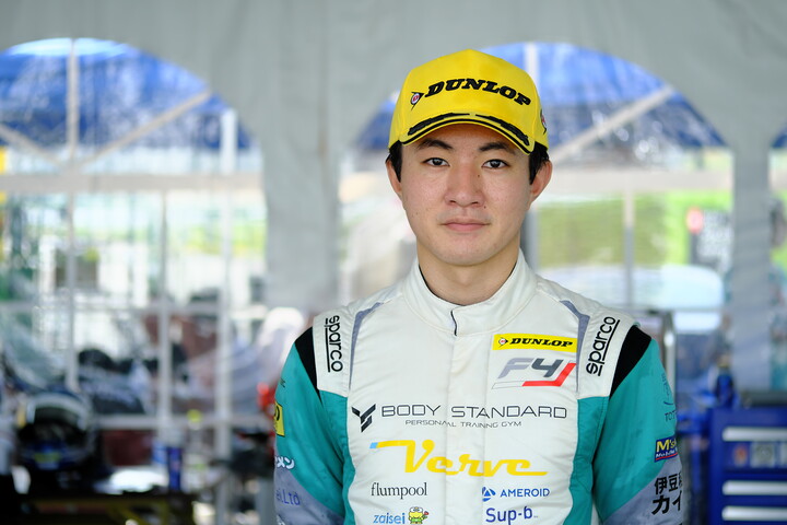 決勝2位の佐藤樹（HYDRANGEA Kageyama Racing）