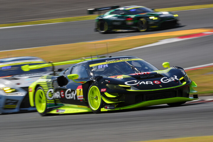 レース1公式練習: GT300クラス2位は小林利徠斗（CARGUY Ferrari 296 GT3）