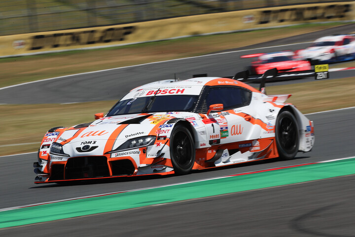 レース1: GT500クラス予選2位は坪井翔（au TOM'S GR Supra）