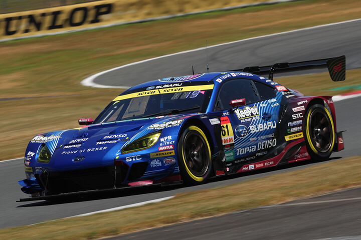 レース1: GT300クラス予選2位は山内英輝（SUBARU BRZ R&D SPORT）