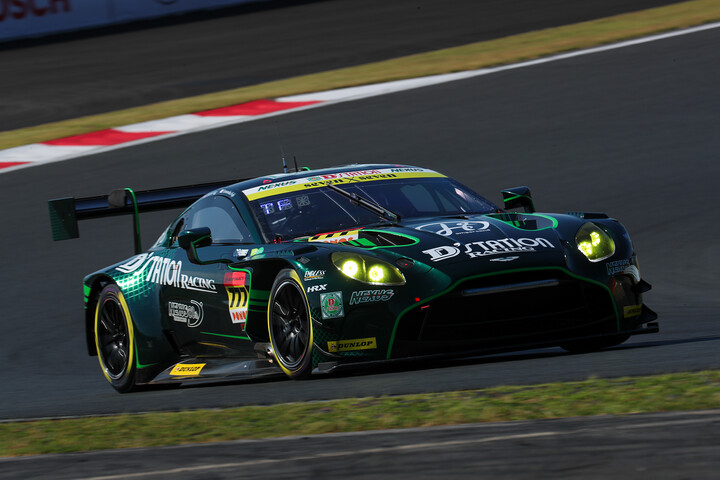 レース2公式練習: GT300クラストップタイムは藤井誠暢（D'station Vantage GT3）