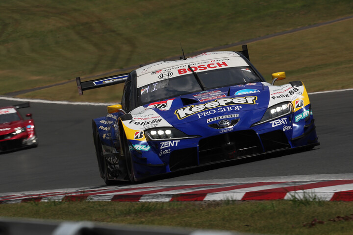 レース2: GT500クラス予選3位は石浦宏明（KeePer CERUMO GR Supra）