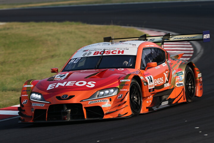 GT500クラス決勝2位はENEOS X PRIME GR Supra（大嶋和也／福住仁嶺）