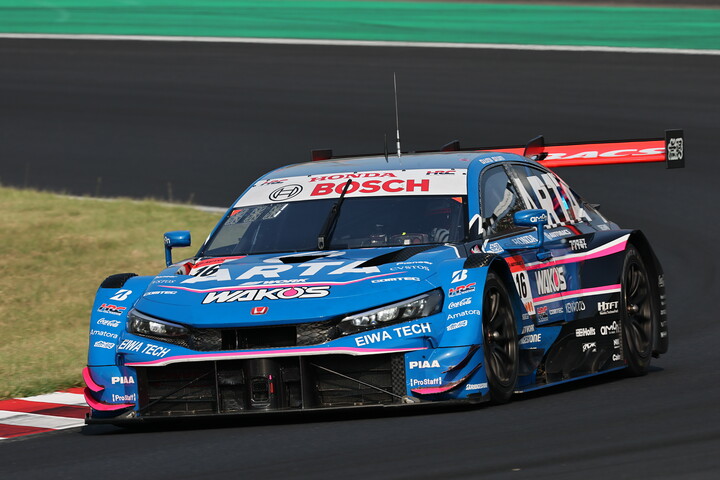 GT500クラス決勝4位はARTA MUGEN CIVIC TYPE R-GT #16（大津弘樹／佐藤蓮）
