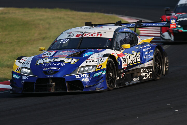 GT500クラス決勝5位はKeePer CERUMO GR Supra（石浦宏明／大湯都史樹）