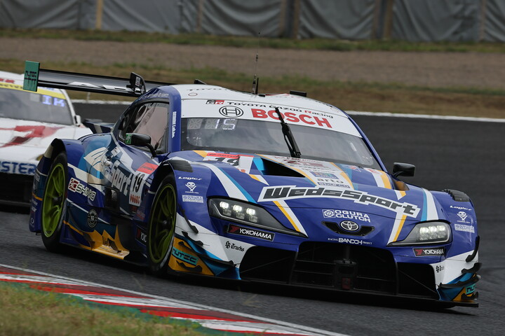 公式練習: GT500クラス4位はWedsSport ADVAN GR Supra（国本雄資／阪口晴南）