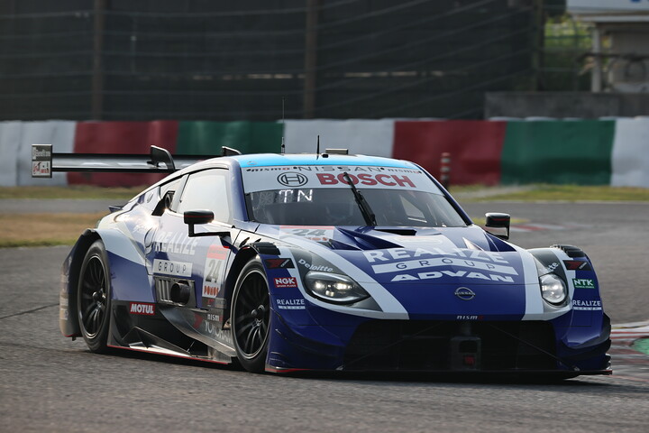 GT500クラス予選4位はリアライズコーポレーションADVAN Z（松田次生／名取鉄平）