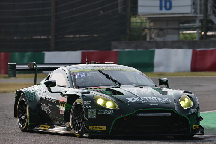 GT300クラス予選5位はD'station Vantage GT3（藤井誠暢／チャーリー・ファグ）