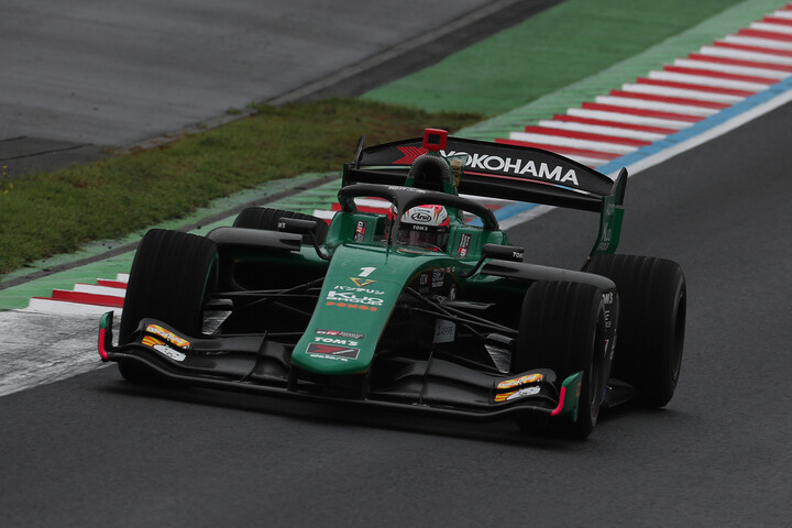 フリー走行2回目: 3位は坪井翔（VANTELIN TOM'S SF23）