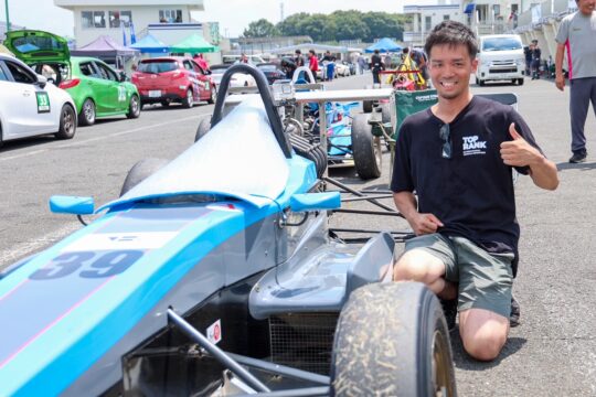 決勝6位の池田悠亮（TOP RANKスーパーウィンズ）