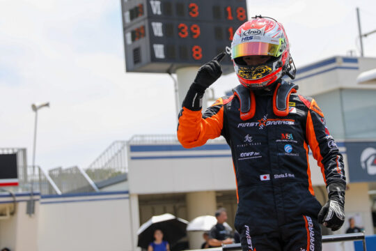 優勝した酒井翔太（ファーストガレージ制動屋）