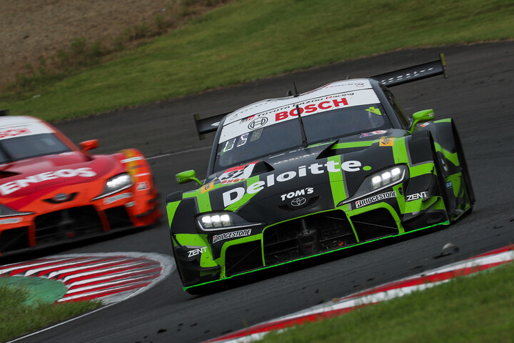 GT500クラス決勝5位はDeloitte TOM'S GR Supra（笹原右京／ジュリアーノ・アレジ）