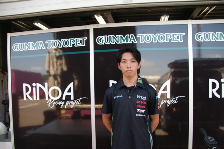 予選6位の小野大地（群馬トヨペットTeam RiNoA ED）