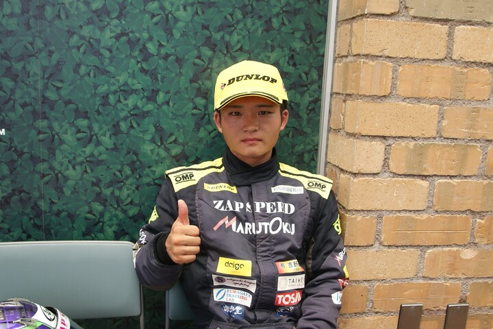 優勝した松原将也（ZAP MARUTOKU 10V ED）