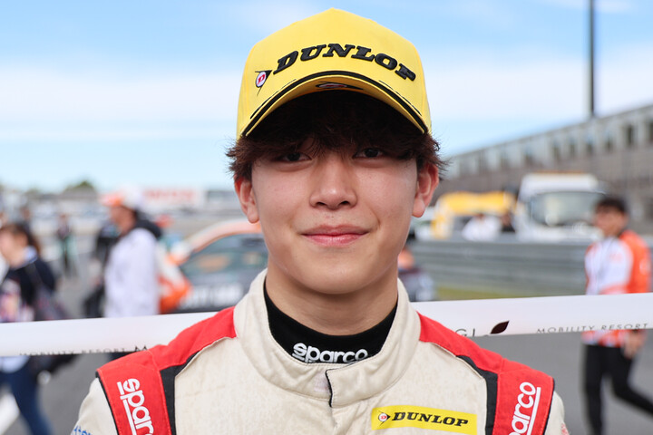 チャンピオンクラス決勝3位の三浦柚貴（TGR-DC Racing School）