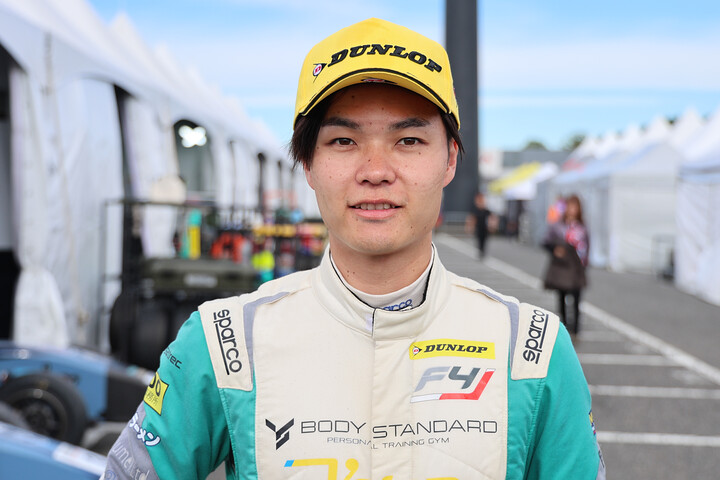 チャンピオンクラスで優勝した白崎稜（HYDRANGEA kageyama Racing）