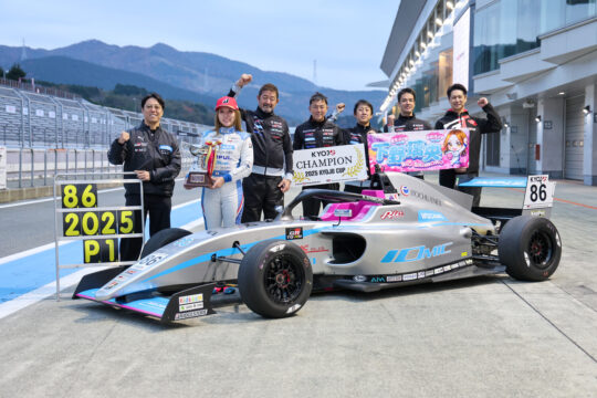 2025年度のチャンピオン・下野璃央(Dr.Dry with ITOCHUENEX WECARS TEAM IMPUL)