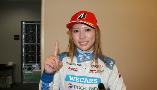 スプリント優勝の下野璃央（Dr.Dry with ITOCHUENEX WECARS TEAM IMPUL）