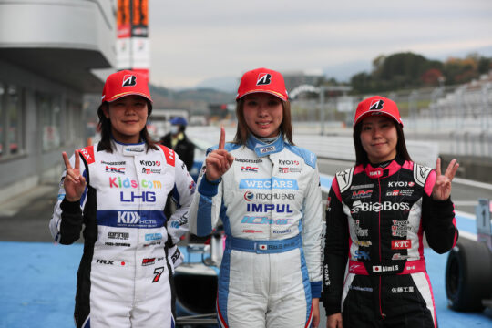 スプリントトップ3のドライバーたち