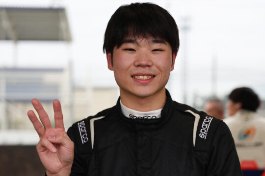 決勝3位の相田有羽音(ZAP SPEED 10V ED)