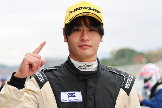 優勝した吉田馨（TAKE FIRST KKS-2）