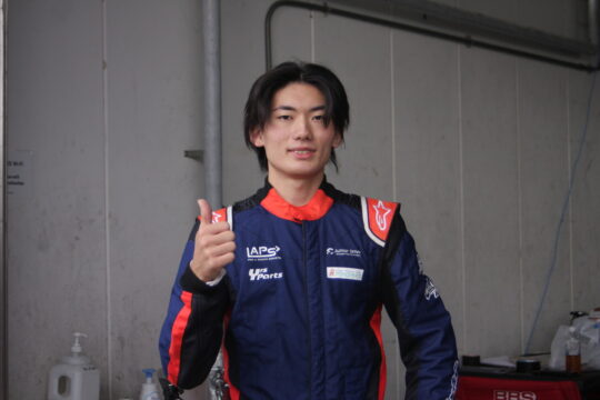 予選6位の杉田悠真（LAPS with REV RACING GARAGE）
