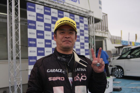 決勝2位の柿沼一峰（G/P＠恵比寿NUTEC制動屋アラゴスタVITA）