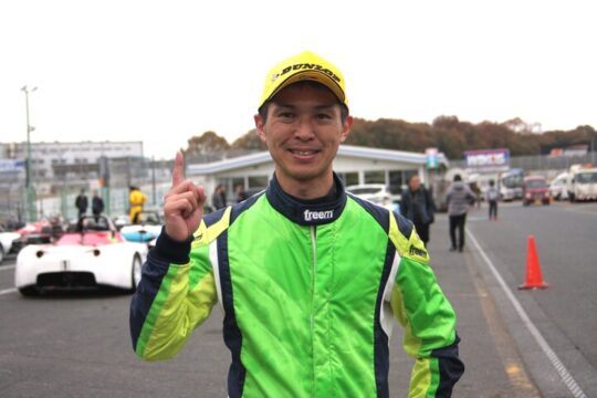 優勝した川福健太（東京IRCvovoニルズVITA）