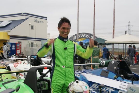 優勝した川福健太（東京IRCvovoニルズVITA）