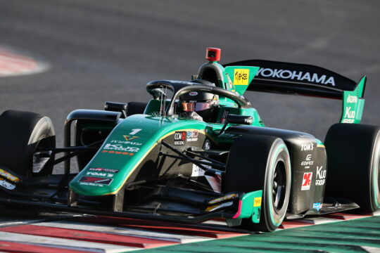 ルーキーテスト: 1回目、2回目ともトップのウーゴ・ウゴチュクウ(VANTELIN TEAM TOMʼS)