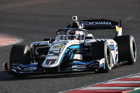 ルーキーテスト: 1回目9位、2回目3位の小林利徠斗(KDDI TGMGP TGR-DC)