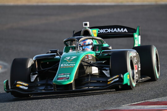 ルーキーテスト: 1回目10位、2回目4位のフレディ・スレイター(VANTELIN TEAM TOMʼS)