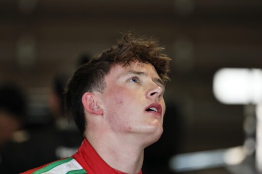 ルーキーテスト: 1回目10位、2回目4位のフレディ・スレイター(VANTELIN TEAM TOMʼS)