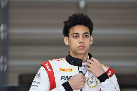 ルーキーテスト: 1回目、2回目ともトップのウーゴ・ウゴチュクウ(VANTELIN TEAM TOMʼS)